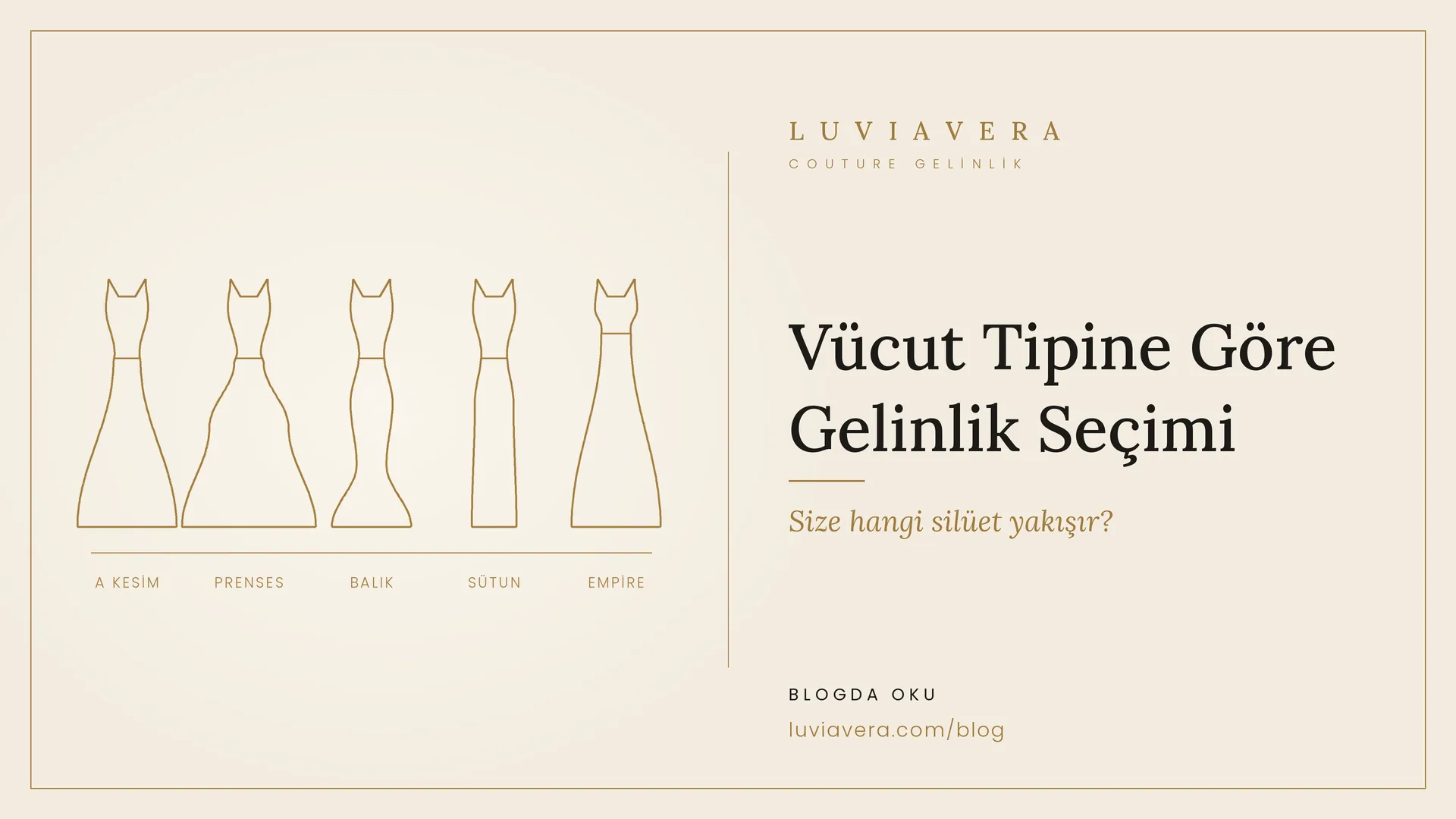 Vücut Tipine Göre Gelinlik Seçimi: Size Hangi Silüet Yakışır?